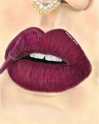 صور بنات كرتون حزينه رومانسيه رمزيات انمي كرتونيه Beauty Lipstick Image