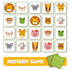 Memory spiel zum ausdrucken tierfotos : Memory Spiel Fur Kinder Karten Mit Sussen Tieren Lizenzfrei Nutzbare Vektorgrafiken Clip Arts Illustrationen Image 79464912