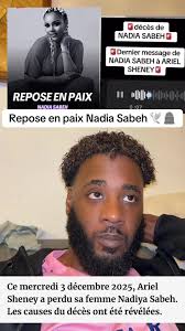 La Mort De La Femme Dariel Sheney Nadia Sami