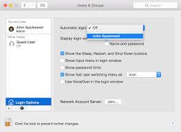 Set Your Mac To Automatically Log In During Startup Apple Support Mac Download Start Up Apple Support