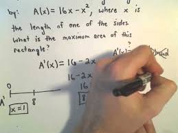 Calculus Optimization Largest Area Of A Rectangle Under A Curve Calculus Optimization School Days