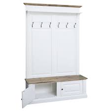 Kombiniert mit einem schirmständer aus edelstahl oder einem schlichten, großen windlicht entsteht eine moderne garderobe. Aktiv Moebel De Garderobenset Landhaus Garderobe Set Flurmobel Serie Linie Natur Fichte Massiv Holz Weiss Lackiert Deep Brushed Landhausstil Massivholz Neu Set 3 Teilig Zweifarbig Bi Color