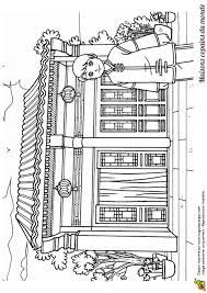 Page 6 Sur 13 Sur Hugolescargot Com Coloriage Maison Coloriage Maison Du Monde