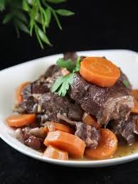 Braise De Boeuf Aux Carottes Recette Boeuf Carotte Boeuf Braise Recettes De Cuisine