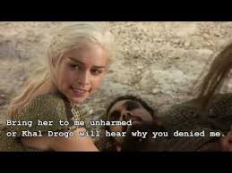 Game Of Thrones Season 1 Episode 9 Daenerys Youtube