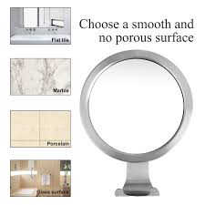 Teletrogy Shower Mirror Fogless No Fog Mirror For Shower Bathroom Strong Suction Mirror With Razor Holder For Holding Razor Shaver For More Info Shower Mirror