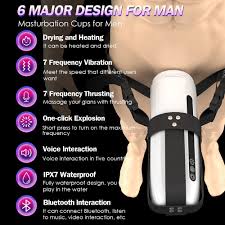 HESEKS 7 Thrusting Vibrations Wearable Automatic Male Masturbators