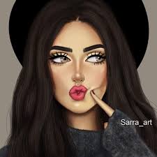 نفسي أزعل على الناس اللي بتتغير فجأة بس هرمون الطز مرتفع عندي Girly Drawings Girly M Cute Girl Drawing