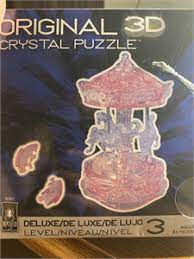 Enjoyable to work on, challenging to complete, fun to display. Solved Original 3d Crystal Puzzle Carousel Instructions Fixya