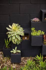 At Home With Caroline Lee In Los Angeles California A Beautiful Mess Cinder Block Garden Budget Backyard Backyard