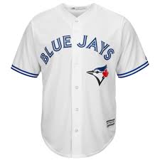 details about mlb toronto blue jays majestic replica cool base home jersey shirt youth kids