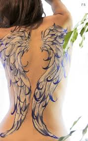 However, when you have one dark and one light wing, it can represent something completely different. Full Wings Tattoo Design For Women On Back Hd Wallpaper Tattoos On Body