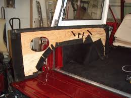 Where Could I Get Interior Rear Quarter Panel Template Quarter Panel Early Bronco Paneling