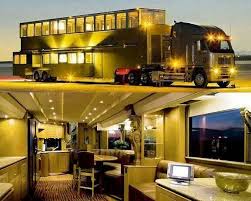 Semi Truck House Trailer Trailer Home House Styles Luxury Rv