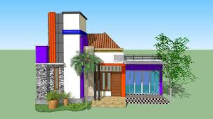 Denah rumah minimalis terdiri dari bagian interior yang ringkas dan biaya pembangungan yang murah✅. Rumah Dan Toko Minimalis Modern 3d Warehouse