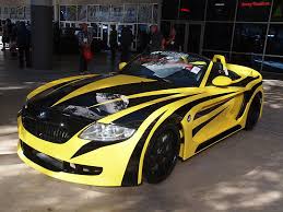 Black And Yellow Car Paint 15 Best Paint Jobs At Sema Art Cars Cool Paintings Paint Job