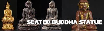 These statues, though old, still carry their purpose of not only representing the buddha but also radiating the. Seated Wooden Buddha Statue At Shingon Temple