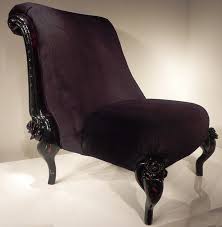 Chairs Diva Rocker Glam Armless Chair Furniture Gothic Furniture