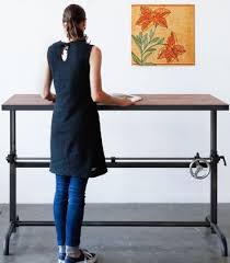 How To Stylishly Design A Standing Desk Into Your Home Office Designed Best Standing Desk Home Office Design Adjustable Height Desk