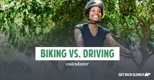 D i = c × r i. Biking Vs Driving Calculator