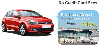 Car Rental Bordeaux Airport Cheap Car Rental Deals For Bordeaux Airport Bod