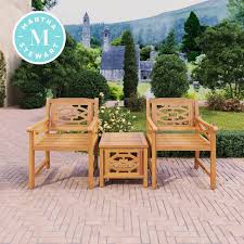 Check spelling or type a new query. Martha Stewart Beeches 3 Piece Bistro Set With Natural Wood Look Finish Walmart Com Walmart Com