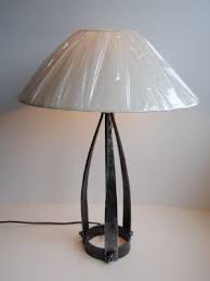 Belltrees Forge Wrought Iron Table Lamp Large Jacobean Table Lamp Wrought Iron Table Iron Candlesticks Wrought Iron Candle Holders