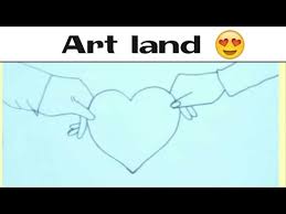 رسم يدين وقلب رسم يدين ماسكه قلب hands holding heart drawing youtube art home decor decals