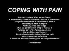 Coping With Pain