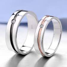Matching Engraved Promise Rings For Him And Her Engraved Wedding Rings Engraved Promise Rings Engagement Rings Couple