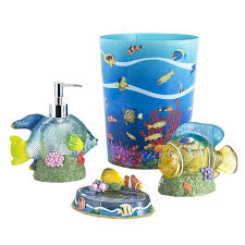 To kickstart your remodeling prowess, here are some of the most inexpensive beach themed bathroom ideas along with beach themed bathroom accessories. Bath New Cat Themed Bath Ensemble Bathroom Accessories Collection By Signature Bath Accessory Sets