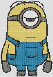 Beginner Cross Stitch Stuart Minions Cross Stitch 4