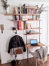 Découvrez 20 modèles pour installer un bureau pliable et gagner de la place dans un petit espace. Etagere Bibliotheque Chene Style Industriel Bibliotheque Chene Etagere Etagere Bibliotheque Murale