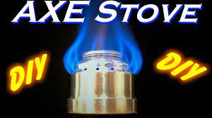Diy How To Make An Axe Can Alcohol Stove Alcohol Stove Stove Alcohol