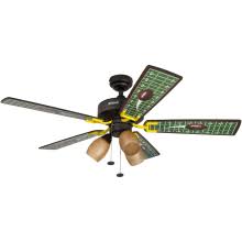 With only three wires inside your junction box and four wires connected to the ceiling fan; Hunter 59389 Pendleton 54 4 Blade Indoor Build Com