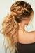 Messy Ponytail Wedding
