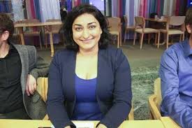 ‎en podcast om kjente temaer med satirisk vri for å unngå trøbbel. Shabana Rehman Nyhet Shabana Rehman Ut Sandbakken Inn