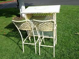 Vintage Brown Jordan Patio Bar 3pc 500 Mid Century Outdoor Furniture Patio Bar Set Patio Set