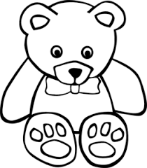 You can introduce the child to different animals in coloring pages on our website. Teddy Bear Outline Clip Art Teddy Bear Coloring Pages Bear Coloring Pages Bear Coloring