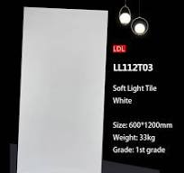 Heat Insulation High-End OEM ODM Custom White Glazed Bright Ceramic Floor  Tiles