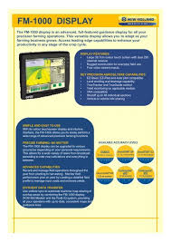 Ez screen room extrusions & components. Fm 1000 Display New Holland Plm Portal
