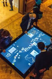 10 Ways To Boost Your Creativity With New Tech Interactive Table Interactive Exhibition Interactive Design