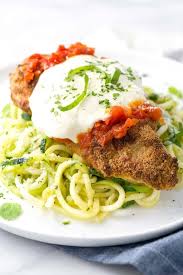 The best chicken parmesan recipe, made a bit healthier! Baked Chicken Parmesan With Tomato Sauce Jessica Gavin