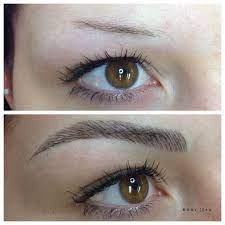 Delicate individual hairs which mimic real brow hairs are meticulously crafted and woven together in the direction of your natural brow hair, creating a softly feathered effect. Feather Touch Brow Tattoo Sydney Melbourne Gold Coast Cosmetic Tattoo Eyebrows Eyebrow Feathering Brow Tattoo