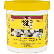 Ors Monoi Oil Anti Breakage Leave In Conditioning Creme Pack Of 2 Walmart Com Walmart Com
