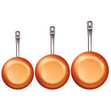 3 Pc All Purpose Non Stick Ceramic Coated Fry Pan Set With Images Pan Set Fry Pan Set Ceramics