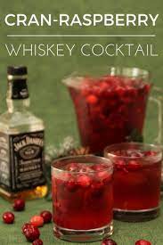 Bourbon is a great sub for rye. Cran Raspberry Whiskey Cocktail Is A Party Favorite Cocktail Recipes Whiskey Cocktail Recipes Easy Cocktail Recipes For A Crowd
