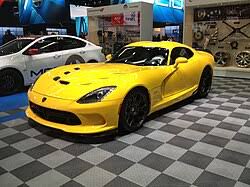 Image result for Viper Bright Yellow 1995 Chrysler