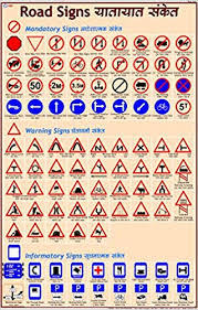 Amazon In Buy Road Signs Chart 50 X 70 Cm Book Online