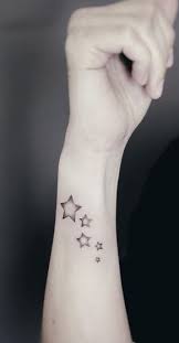 From a simple dot that represents how we may see a star in the night sky to a slightly more details asterisk and then to a more traditional five pointed star. 60 Trendy Star Tattoos Ideas And Meanings Tattoo Me Now